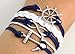 MBOX Vintage Design Infinity Fashion Rope Leather Bracelet Collection