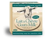 Goats Milk Bar Soap Unscented 5 oz 3-Pack