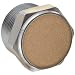 Parker 047200020 Sintered Bronze Breather Vent, 1-1/4 " NPT Male, 1.41" Length, 150 psi