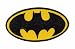 Aufnäher Bügelbild Aufbügler Iron on Patches Applikation Batman Fledermaus