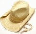 Straw Hat
Cool Shapeable Straw Cowboy Hat Stylish Palm Western Hat
