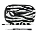 Black and White - Black Trim Slim Protective Soft Fur Zebra Pattern Cover Carrying Case Sleeve with Extra Pocket for Panasonic Lumix DMC-FX700 DMC-LS5 DMC-LX5 DMC-S1 DMC-S3 DMC-TS3 DMC-TS10 DMC-ZS8 DMC-ZS10 Point and Shoot Digital Camera + Includes eBigValue Determination Hand Strap Key Chain