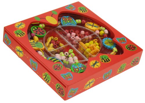 Childrens Toyshop  Toys : Bugs Bead Box - Bigjigs Toys