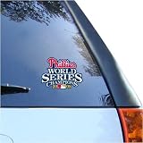 Philadelphia Phillies 2008 World Series Champions 4.5 x 5.75 Ultra Decal