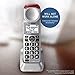 PANASONIC Cordless Phone Handset with Volume Booster (KX-TGMA45S) for use with KX-TGM450S (Silver)