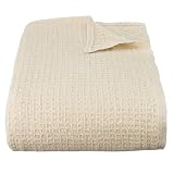 Home Khaki Cotton Blanket - Twin