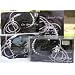 10 Pack Black Pearl Wedding Disposable 35mm Cameras In Matching Gift Boxes- 27 Exposures Each- With Matching Table Tents
