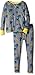 Cuddl Duds Justice League Toddler Boys' Climatesmart Essential Poly 2-Piece Set