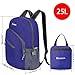 Homdox 25L Lightweight Hiking Daypack Handy Packable Travel Backpack - Foldable Durable & Waterproof