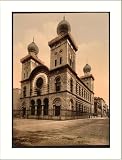 Jewish temple Turin Italy, c. 1890s, (S) Library Image