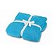 Blanket Large Cozy Fluffy Fleece Throw In Turquoise (CF8003) by Room It-UP