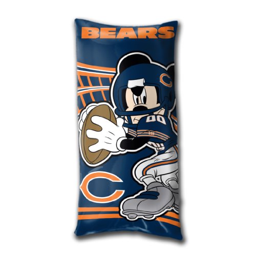 Disney/NFL Chicago Bears Mickey Mouse Fold-Up Body Pillow