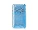 iPhone 3GS and iPhone 3G Textured Reptile Skin Case (Blue)