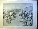 RELIEF MAFEKING BADEN-POWELL BOER WAR AFRICA PRINT 1900