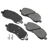 Akebono ACT866 ProACT Ultra-Premium Ceramic Brake Pad Set by Akebono