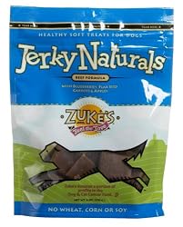 Zuke's Jerky Naturals Dog Treats, Beef, 6-Ounce
