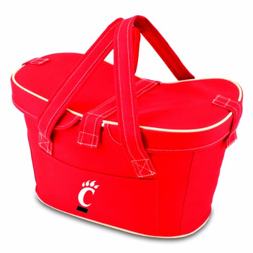 NCAA Cincinnati Bearcats Mercado Insulated Cooler Basket, Red