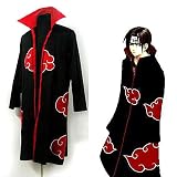 51vOriHuPAL. SL160  Japanese Anime cosplay costumes NARUTO Akatsuki Members Costume Cloak L