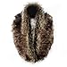 FUNOC New Women Winter Warm Shrug Faux Rabbit Fur Fluffy Collar Wrap Scarf Neck Shawl