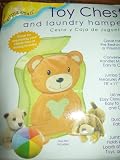 Teddy Bear Toy Chest and Hamper