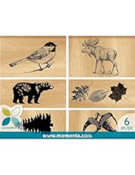 From Amazon.com. Click for details:
 Art and Craft Supply: Momenta 22188 6-Piece Mounted Stamp Set, Outdoors - Momenta Art and Craft Supply: Momenta 22188 6-Piece Mounted Stamp Set, Outdoors - Momenta