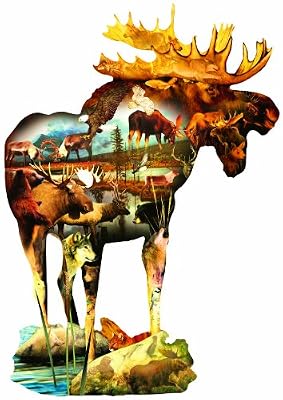 Formidable Shaped 1000pc Jigsaw Puzzle by Dennis Rogers