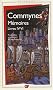 M�moires : Livres IV-VI, �dition bilingue fran�ais-ancien fran�ais
