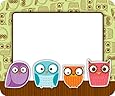 Carson Dellosa Owls Name Tags (150005)