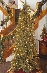 9' Green River Spruce Pre-Lit Artificial Christmas Tree - Clear Lights