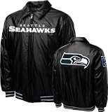 Seattle Seahawks Faux Leather Varsity Jacket