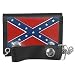 BT Leather Confederate Flag Chain Wallet