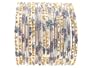 Beachcombers! Ethnic Glass Indian Wedding Bridal Bollywood Bangles Belly Dance Bracelets Set Gray Gold