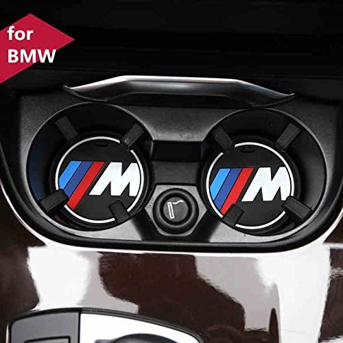 M Line Car Interior Accessories Anti Slip Cup Mat Car Decal Anti-Slip Mat for BMW 1 3 5 7 Series F30 F35 320li 316i X1 X3 X5 X6