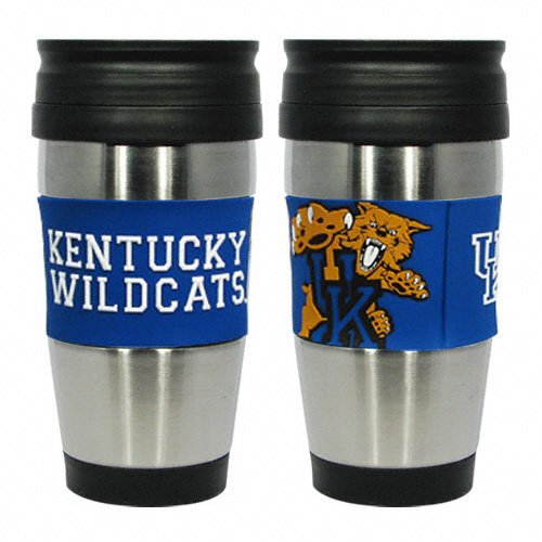 Kentucky Wildcats Travel Mug: 15 oz Stainless Steel Travel Tumbler