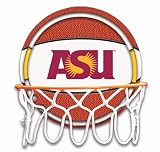 University of Arizona State Sun Devils Neon Pebble Leather Basketball Hoop