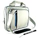 Kroo Blue and Gray Creamy Carrying Case Optional Shoulder Strap For Dell Mini 10v Mini 10 Netbook Now with More Space, More Durable, Looks CooL + Includes a 4-inch Determination Hand Strap