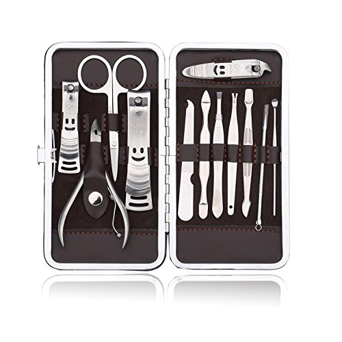 Bemaystar 12 pcs nail care personal manicure pedicure s…