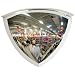 See All Panaramic Quarter Dome Plexiglas Security Mirror, 90 Degree Viewing Angle