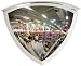 See All PV18- 90 Plexiglas Panaromic Quarter Dome 90 Degree Security Mirror, 18" Diameter (Pack of 1)