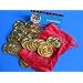 36 Goldst�cke im Beutel