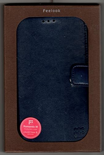 Feelock Samsung Galaxy Note 2 Romantic PU Leather Wallet Diary Flip Cover Case
