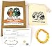 Baltic Amber Teething Bracelet or Anklet for Babies, Toddlers, and Kids - Lab-Tested - Honey Chips - Stretchy Cord - 5.5 Inches