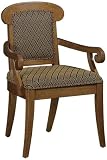 Calgary Arm Chair Tuscan Fabric Oak
