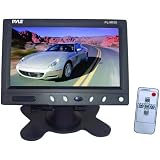 PYLE PLHR58 5.8'' TFT Monitor w/Headrest Frame Shroud Universal Stand