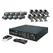 Clover Electronics BUN16235 Stand-Alone 16ch DVR with 16 Super High Resolution SONY Chipset CCD Cameras - 500 GB HDD