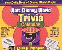 WALT DISNEY WORLD TRIVIA 2009 BOX