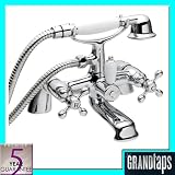 Traditional Victorian Designer Bath Shower Mixer Tap (x 384) by Grand Taps Ltd