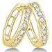 14K Yellow Gold Channel Invisible Set Round title=