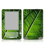 Green Leaf Design Protective Decal Skin Sticker for Amazon Kindle 2 E-Book Reader (Version 2.0)