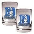 Duke Blue Devils NCAA 2pc Rocks Glass Set by Great American Products